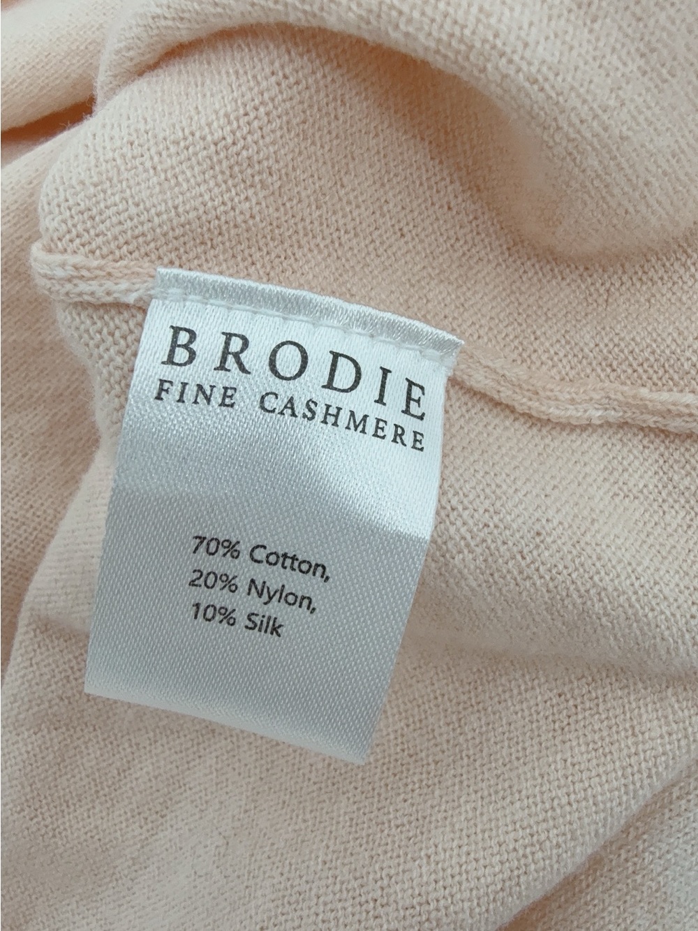 Whisper by Brodie Ivy ink V-Neck Women's Sweater size M NWT - Picture 4 of 7
